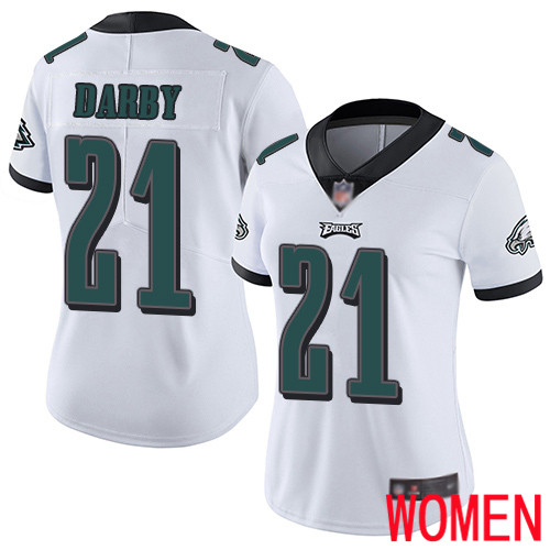 Women Philadelphia Eagles 21 Ronald Darby White Vapor Untouchable NFL Jersey Limited Player Football